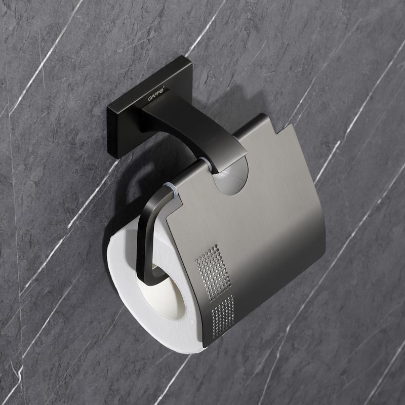 Держатель туалетной бумаги Gappo G07-9 G0703-9 оружейная сталь