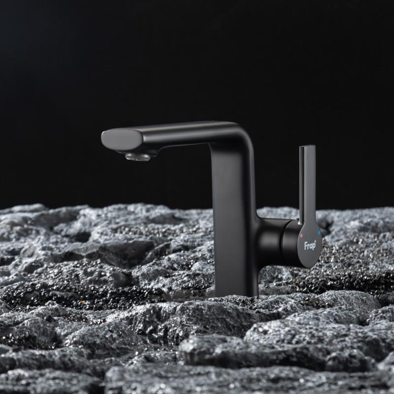 Смеситель для раковины Frap H88-6 F1088-6 черный