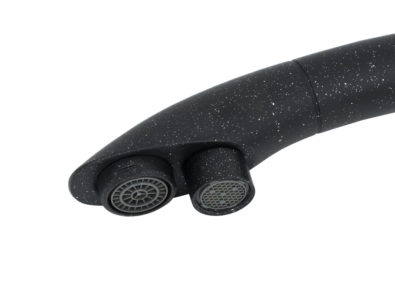 Смеситель для кухни с встроенным краном под питьевую воду Kaiser Vincent 31244-5 Black Pearl