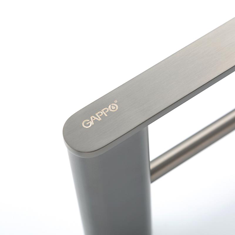 Полотенцедержатель 2-й Gappo G309-9 G30909-9 оружейная сталь
