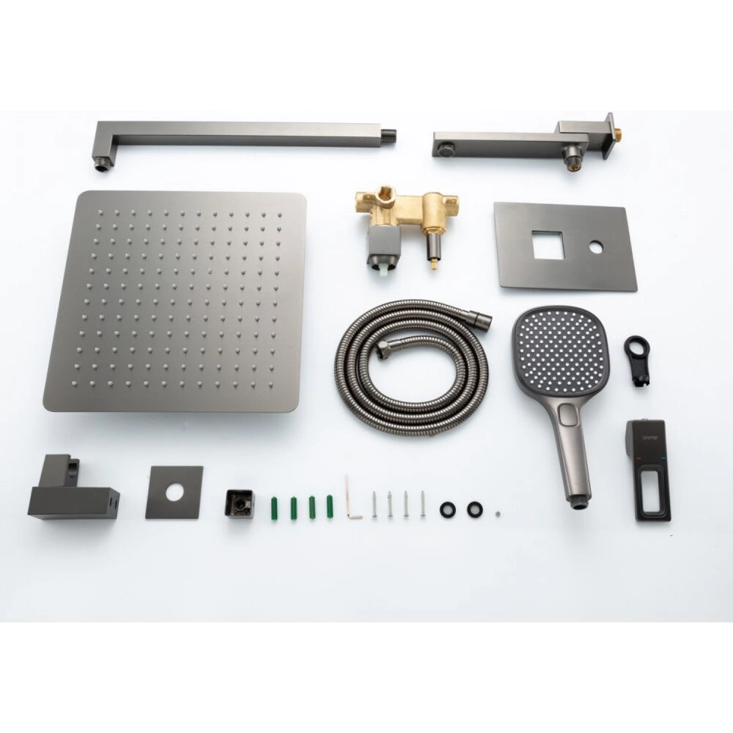 Встраиваемая душевая система Gappo G17-9 G7117-9 оружейная сталь
