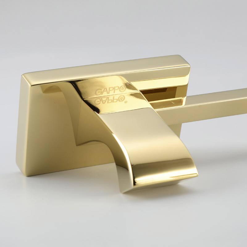 Планка с 4-мя крючками Gappo G07-3 G0716-43 золото