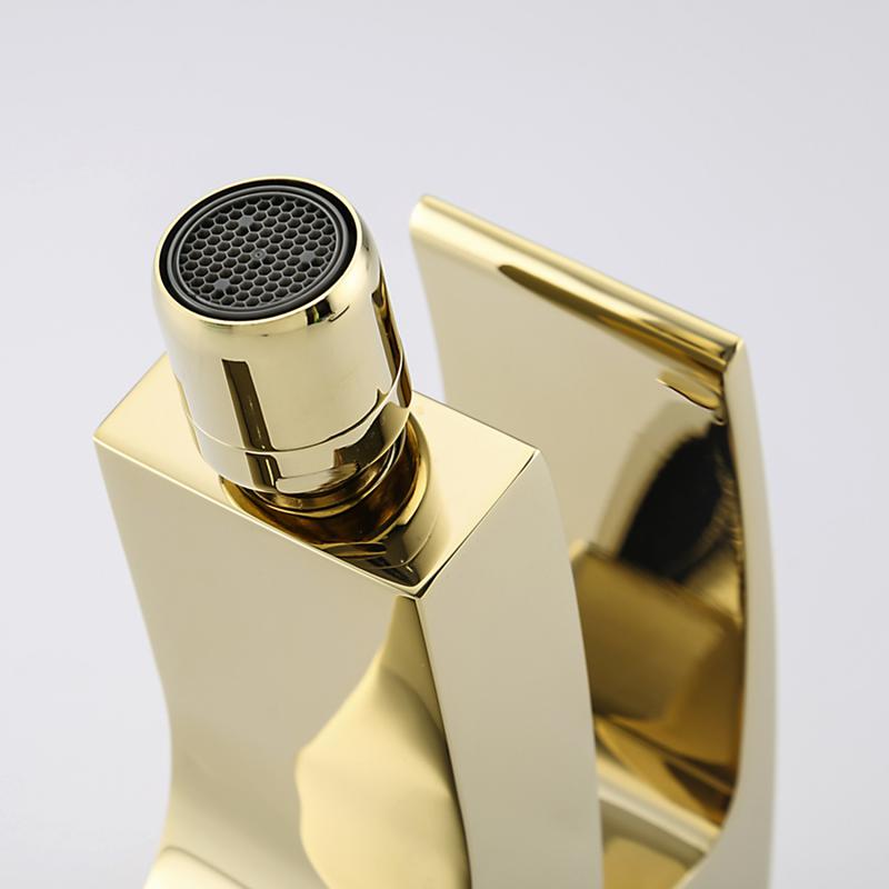 Смеситель для биде Gappo G07-3 G5007-3 золото