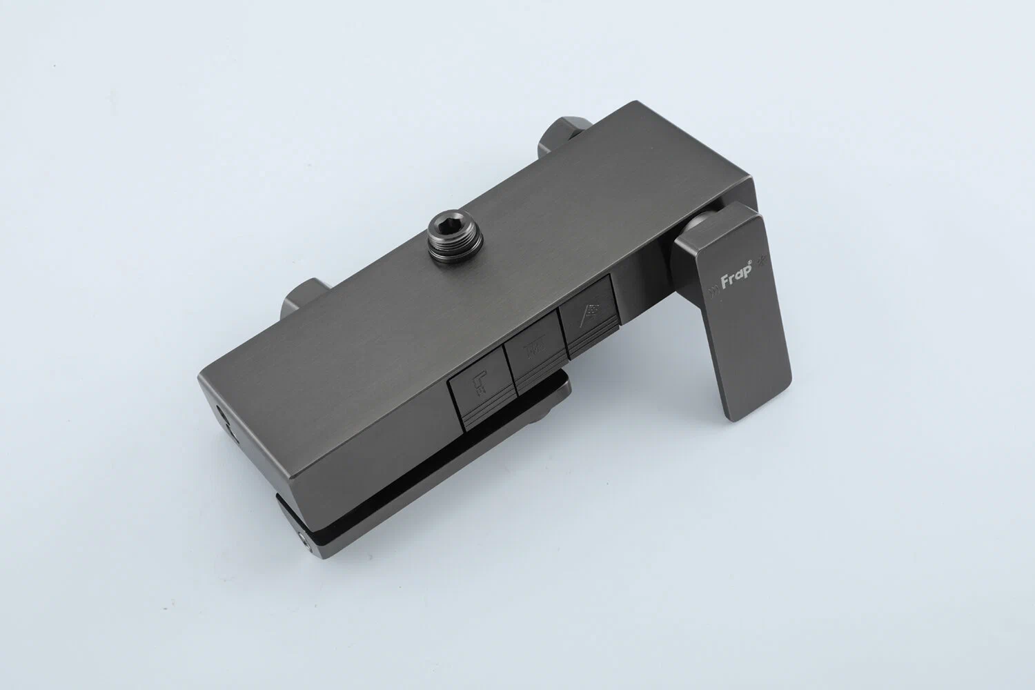 Душевая система Frap H202-9 F24202-9 оружейная сталь