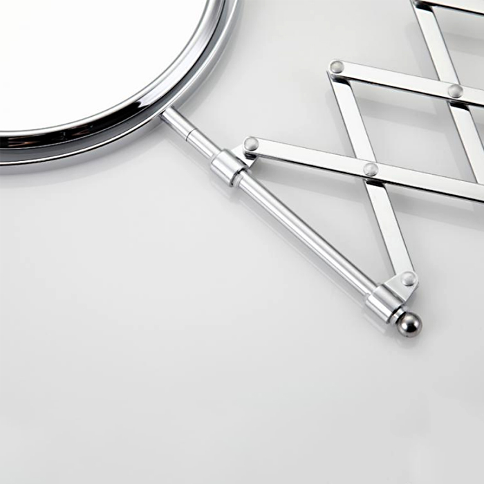 Настенное косметическое зеркало Frap F6406 хром