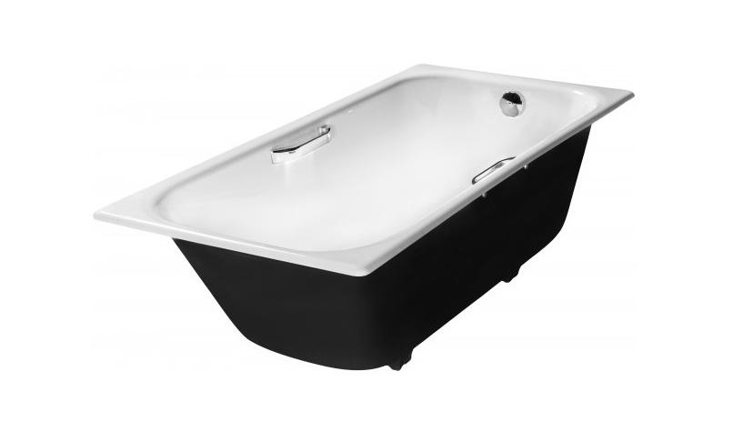 Чугунная ванна Wotte Start 150*70 c отверстиями для ручек