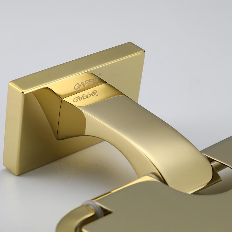 Держатель туалетной бумаги Gappo G07-3 G0703-3 золото