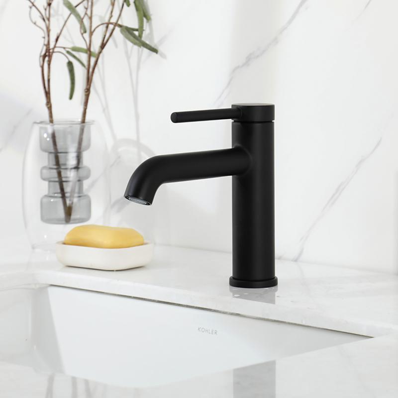 Смеситель для раковины Gappo G06-6 G1006-6 черный