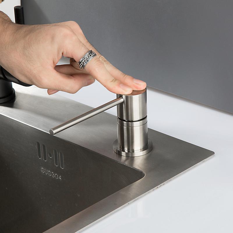 Дозатор жидкого мыла Gappo G402-5 сталь