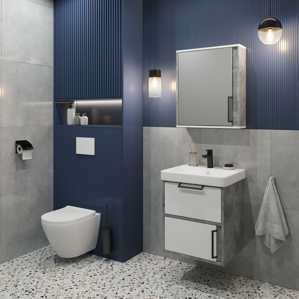 Зеркало-шкаф EvaGold Hunter 55 универсальное