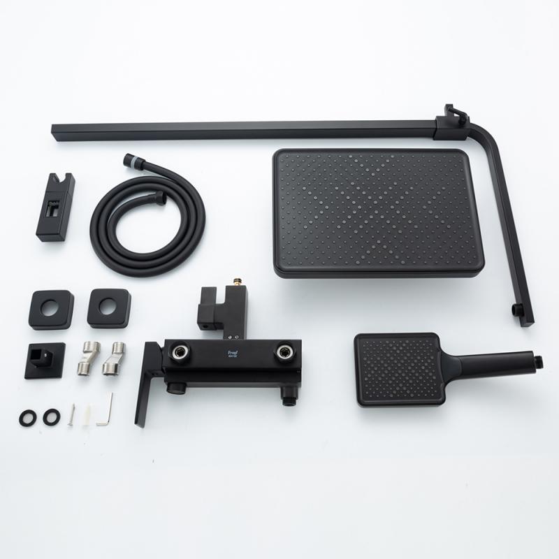 Душевая система Frap H91-6 F2491-6 черный