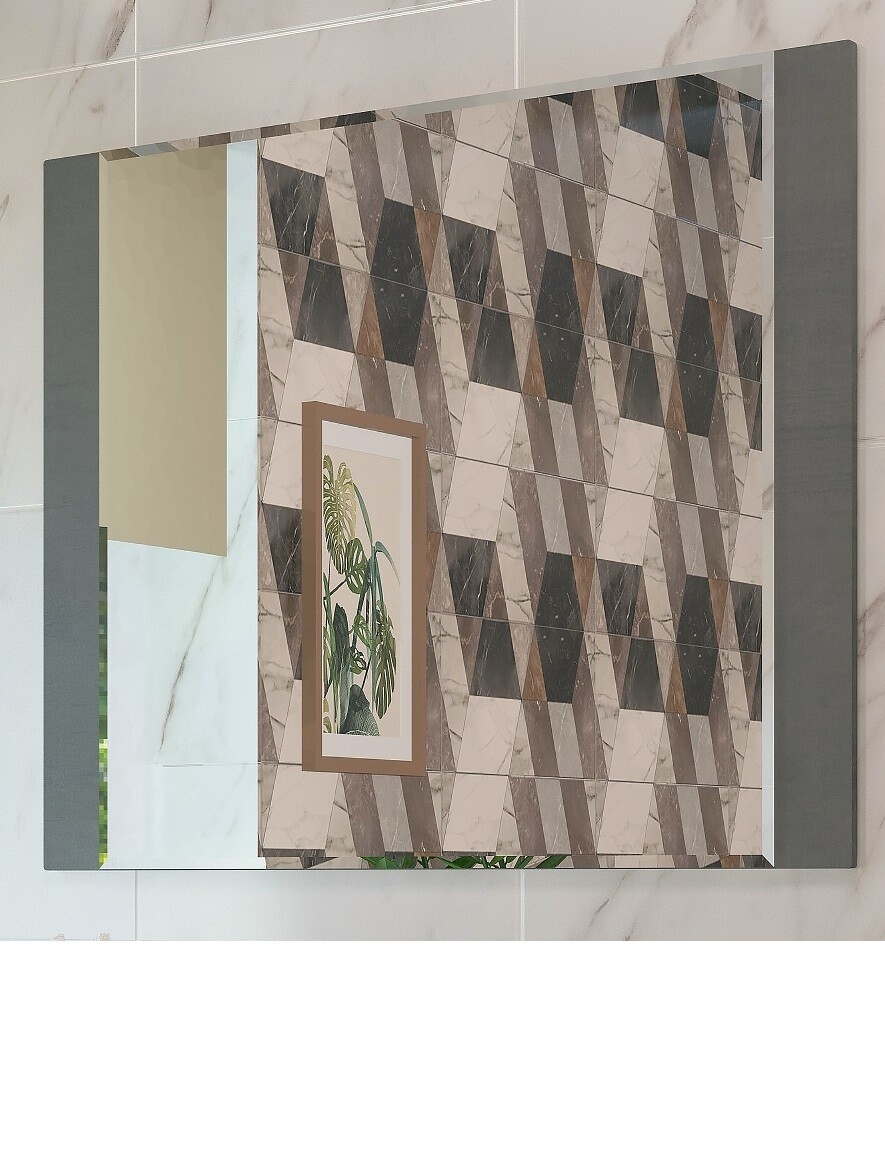 Зеркало EvaGold Catherine 80 №3 серый камень