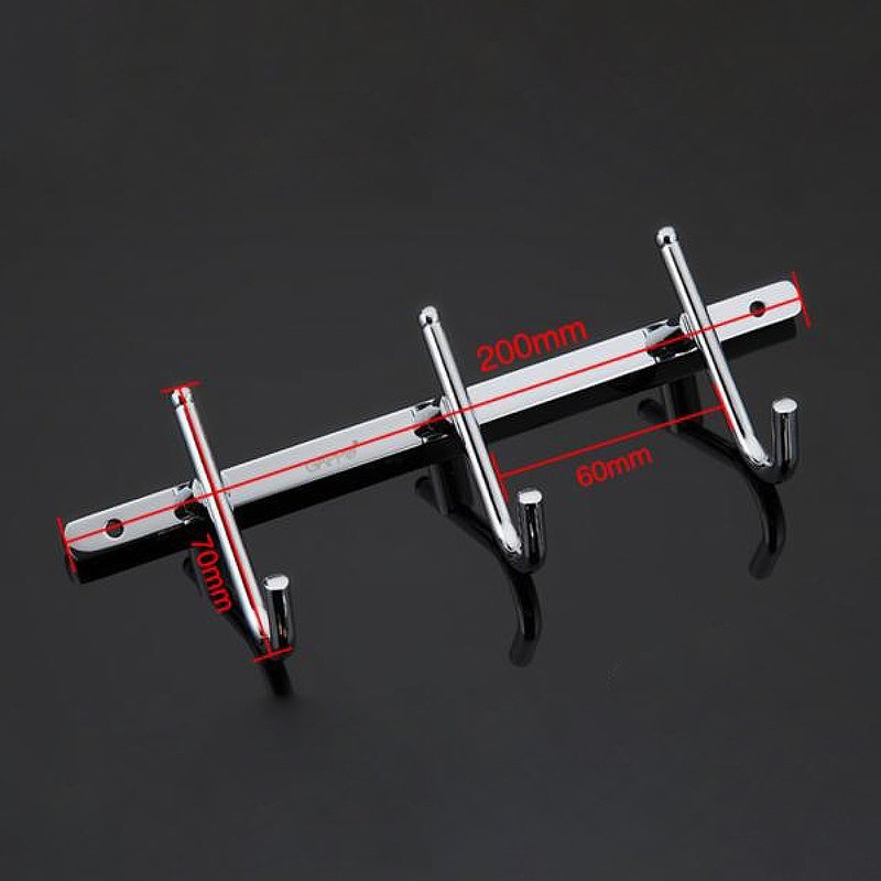 Планка с 3 крючками Gappo G201-3