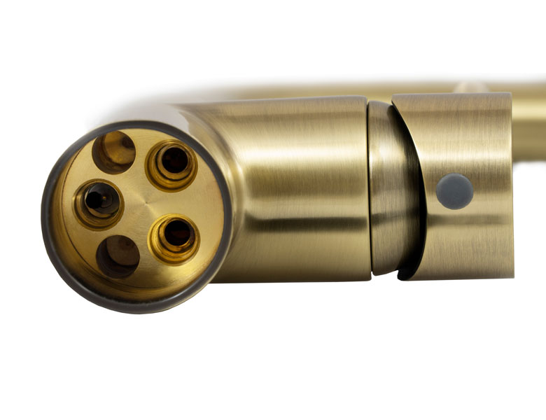 Смеситель для кухни с встроенным краном под питьевую воду Kaiser Teka 13044-3 Bronze