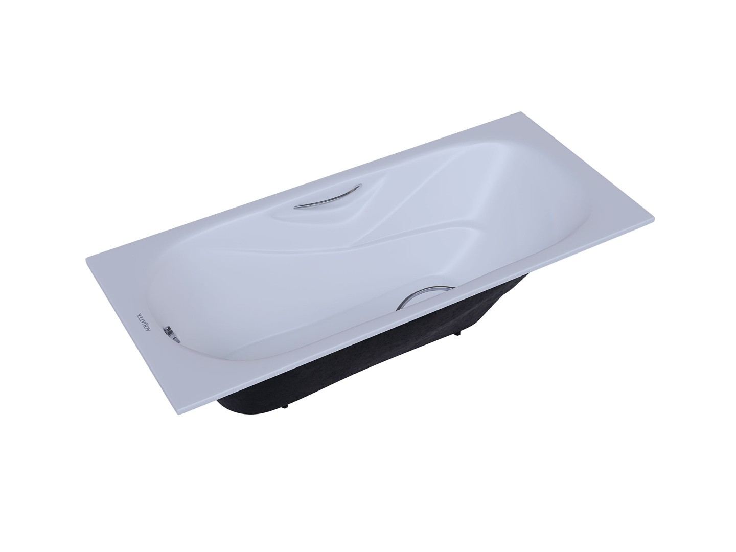 Чугунная ванна Aquatek Гамма 150*75 AQ8050FH-00, с ножками