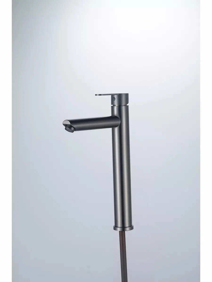 Высокий смеситель для раковины Frap H801-9 F10801-29 оружейная сталь