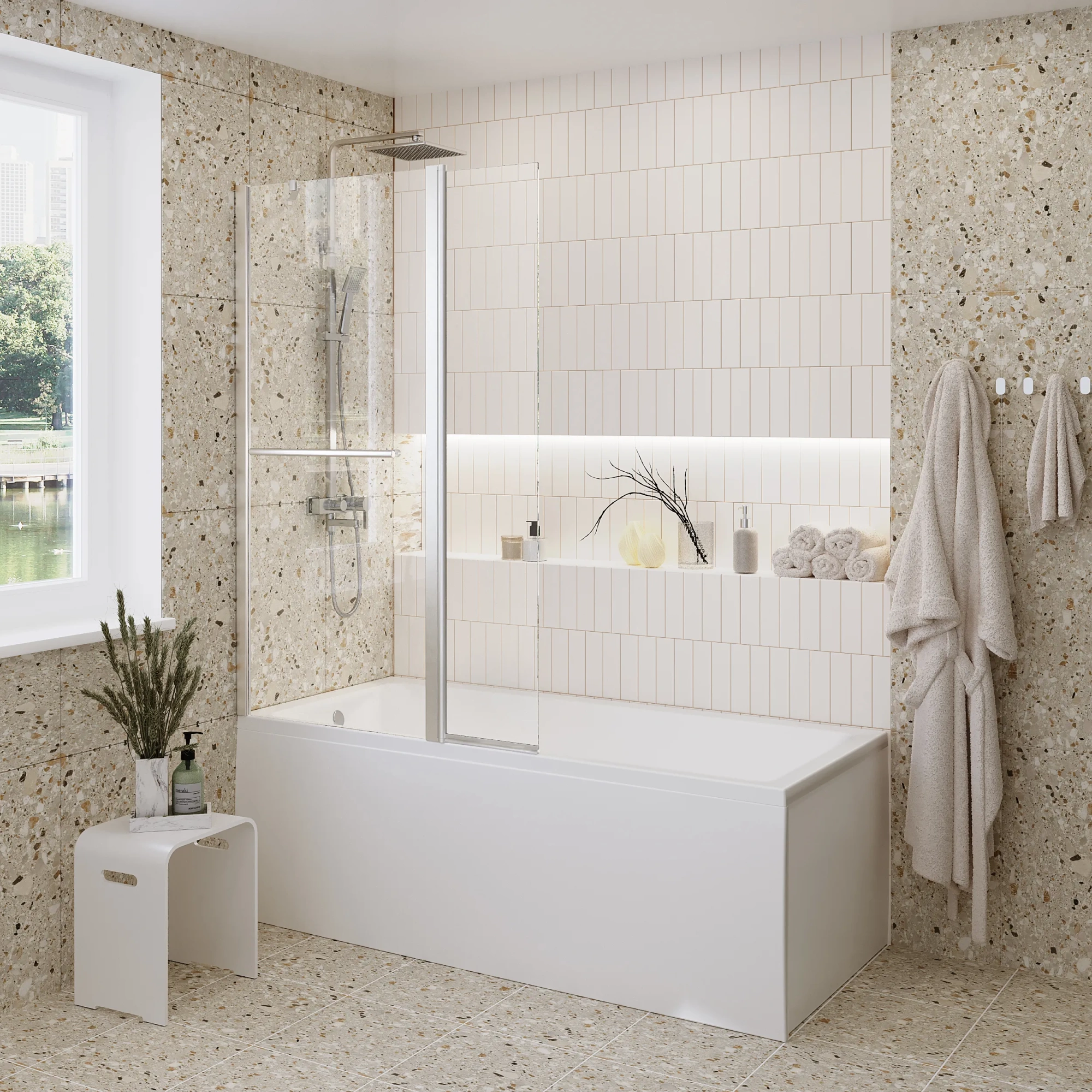 Шторка 1Marka P-07 95*150