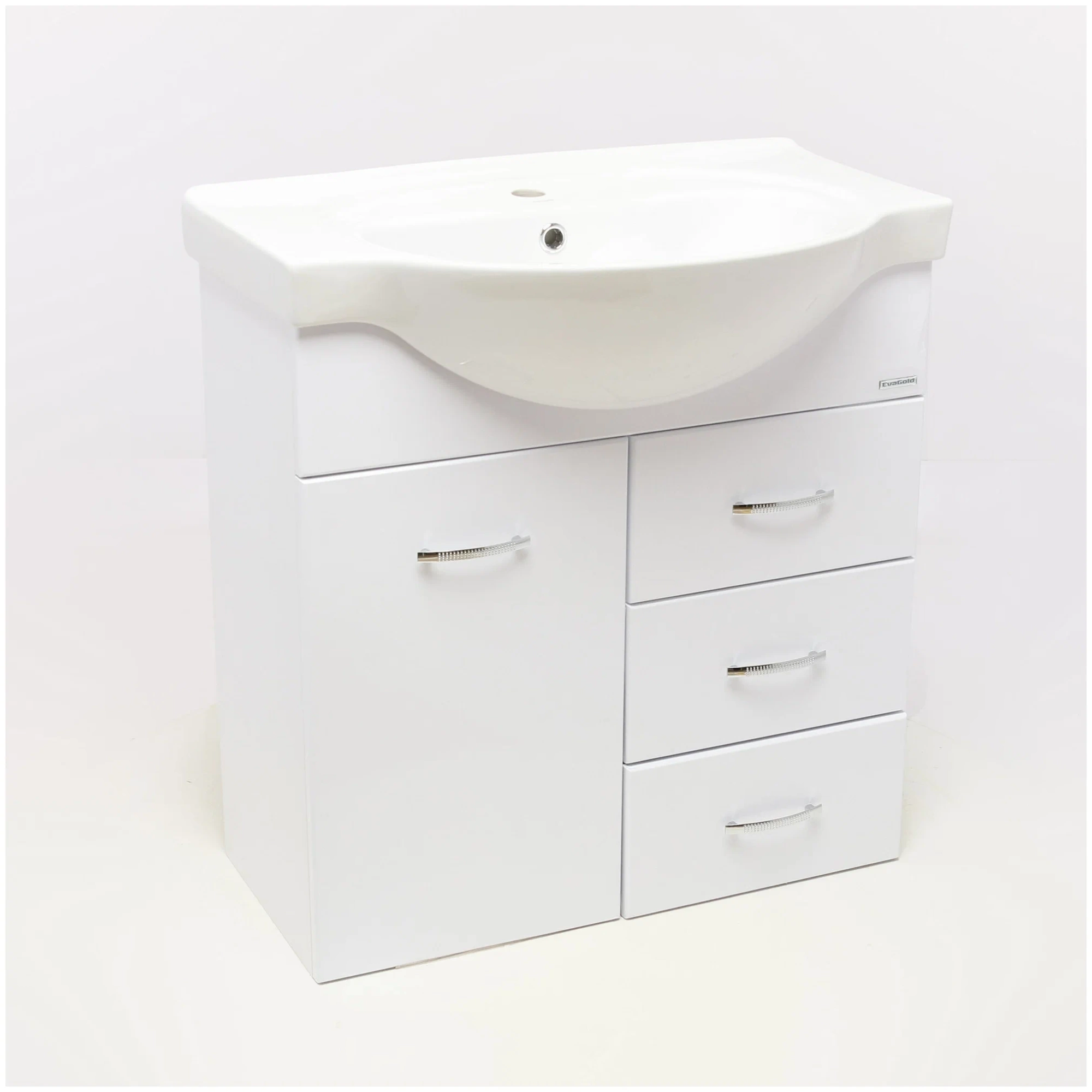 Напольная тумба EvaGold Лотос 70 3 ящ. (ум. Эрика70)