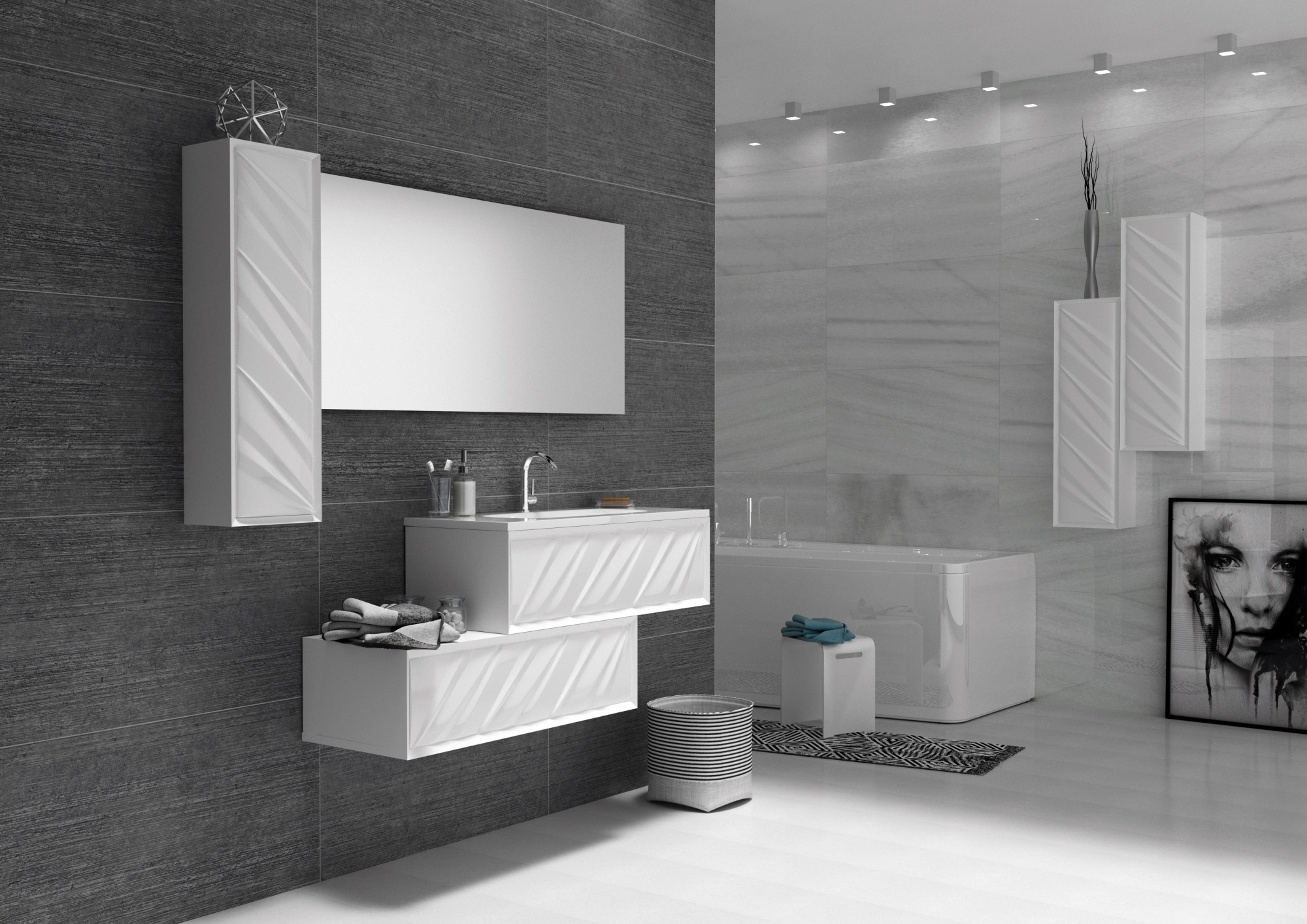 Пенал Marka One Glace 30П 1д White L