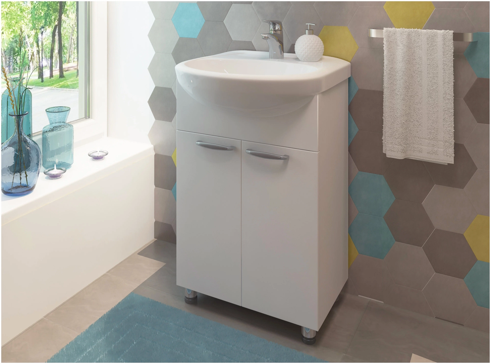 Напольная тумба EvaGold НИКА 50/2 (ум. Альфана 52)