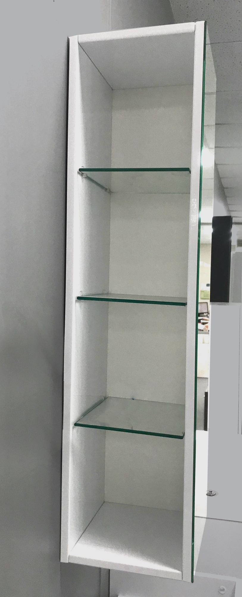 Пенал 1Marka Cube 25П Белый глянец