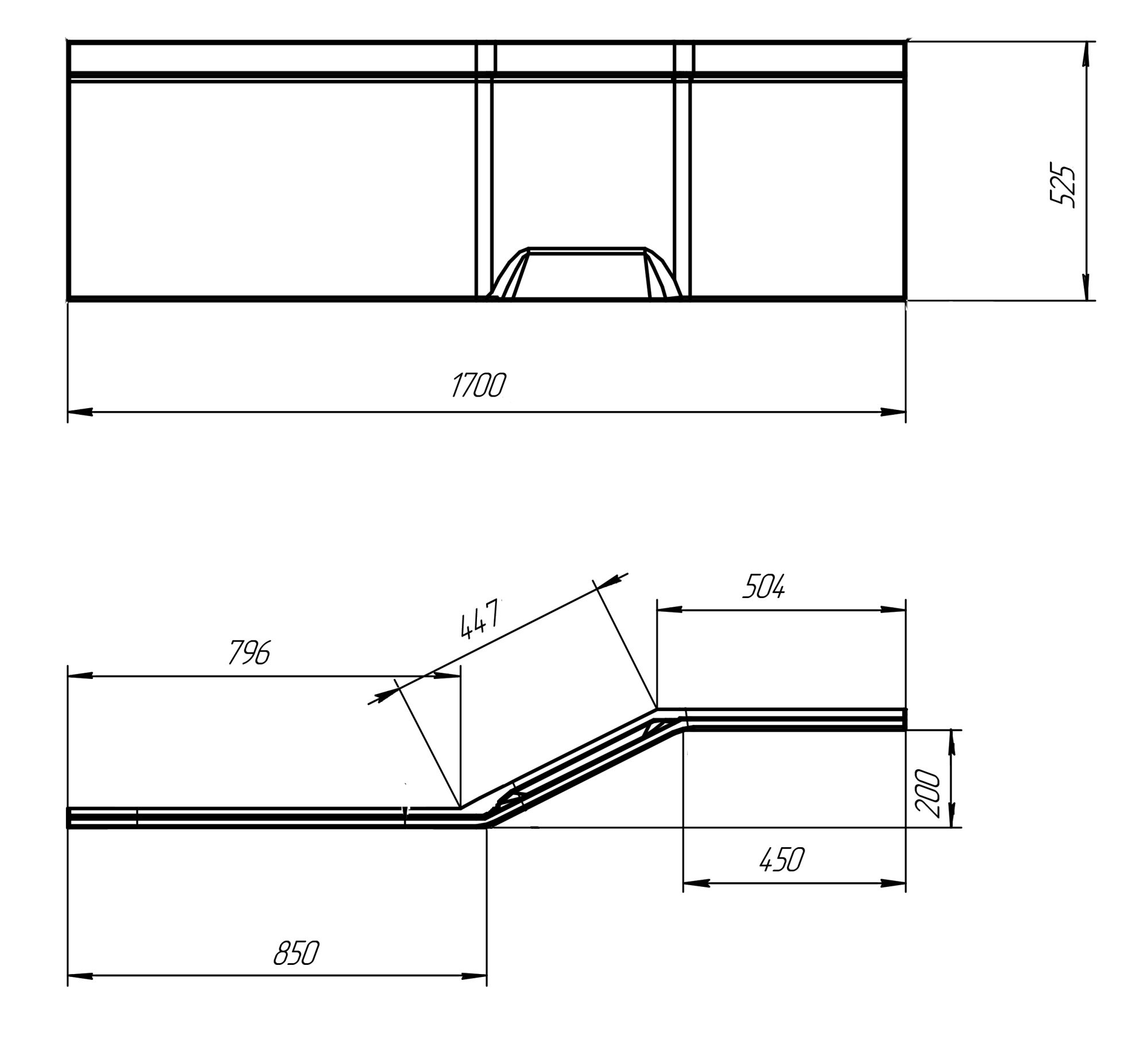 Фронтальная панель для ванны Marka One Convey 170x75 R