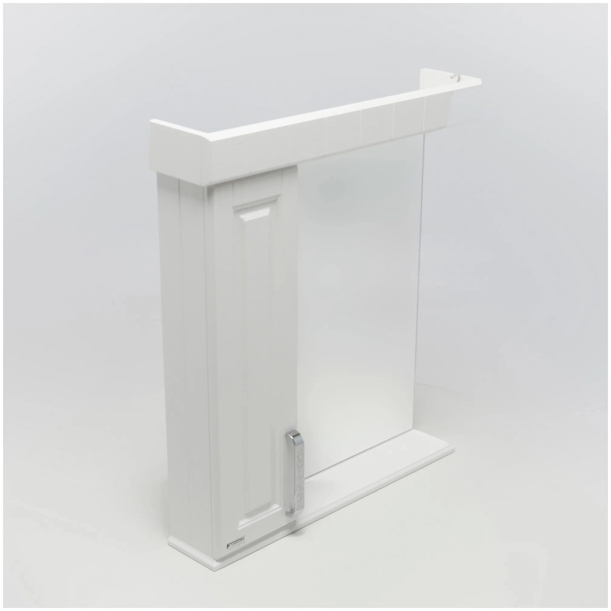 Шкаф-зеркало EvaGold Paradiz 70 белое дерево