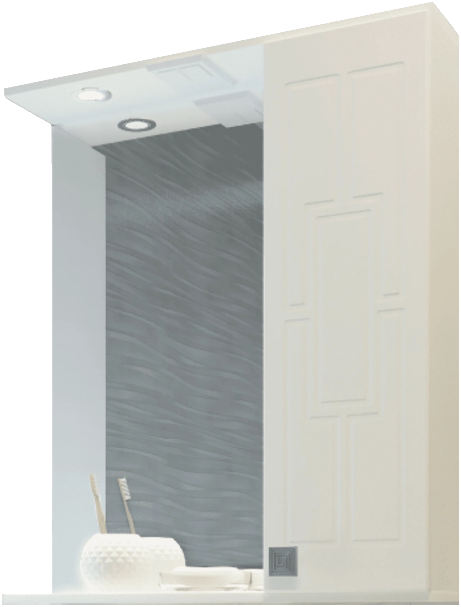 Шкаф-зеркало EvaGold Brooke 650