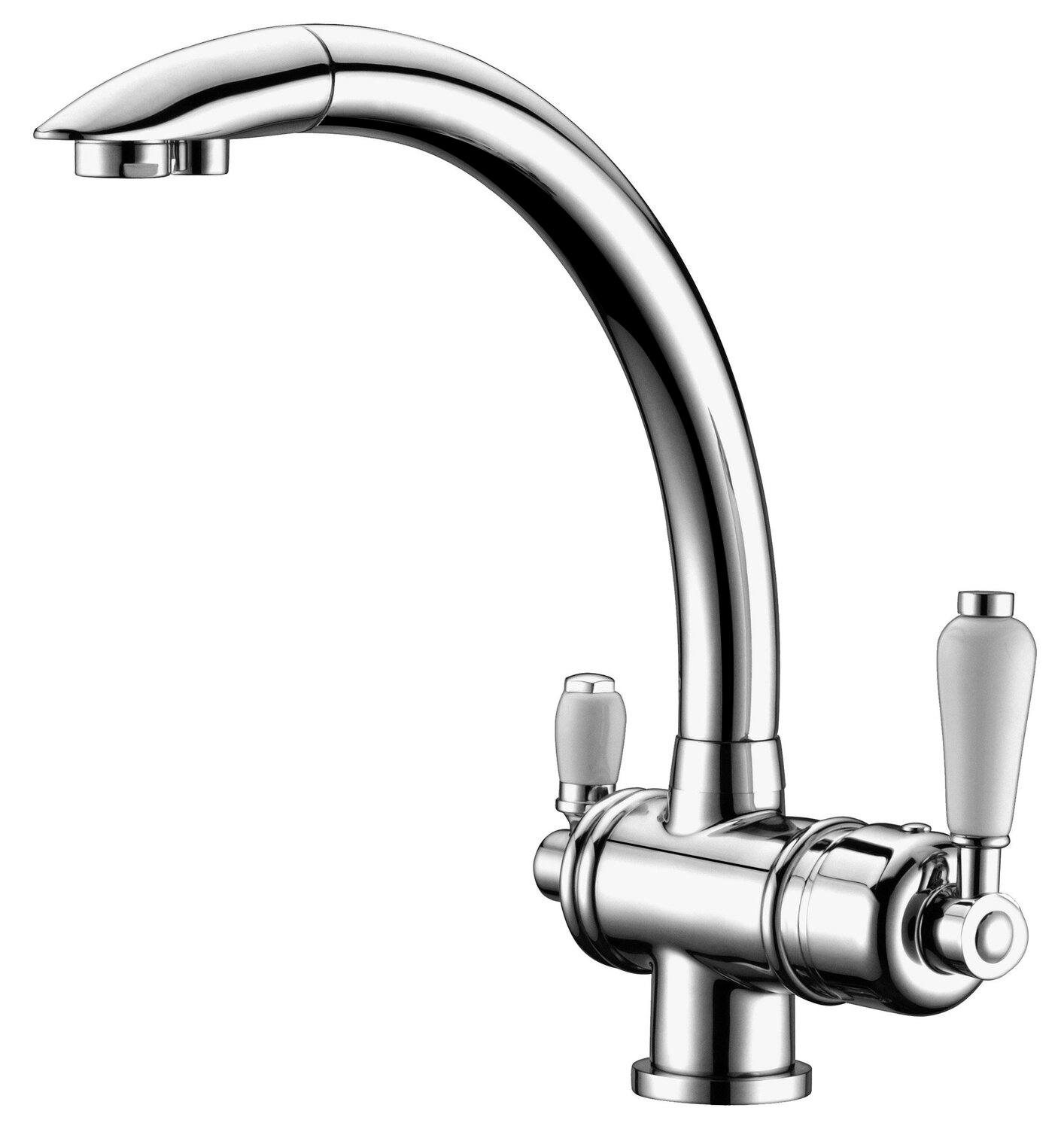 Смеситель для кухни с встроенным краном под питьевую воду Elghansa Terrakotta 56A5840