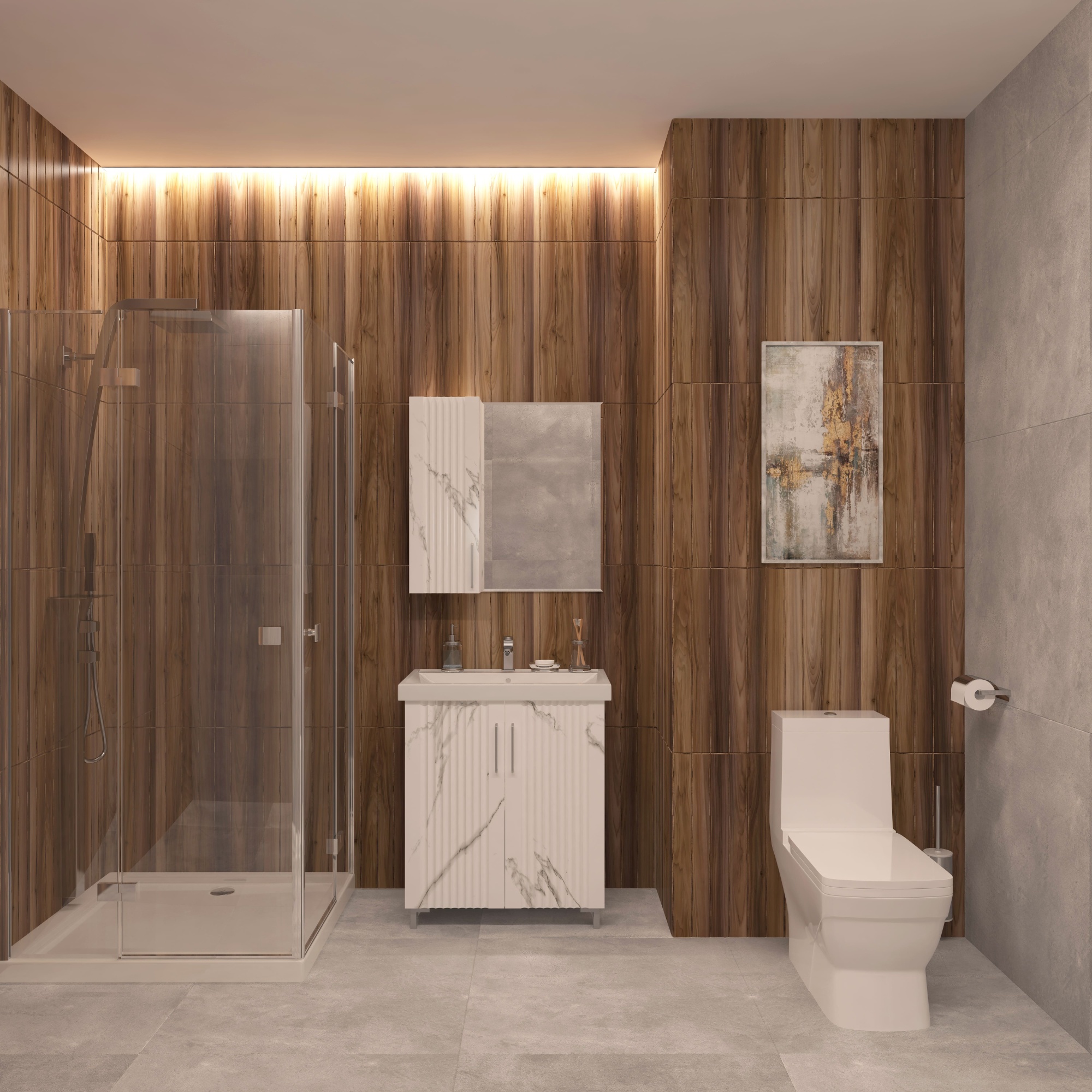 Напольная тумба EvaGold Era 70 Монте белый