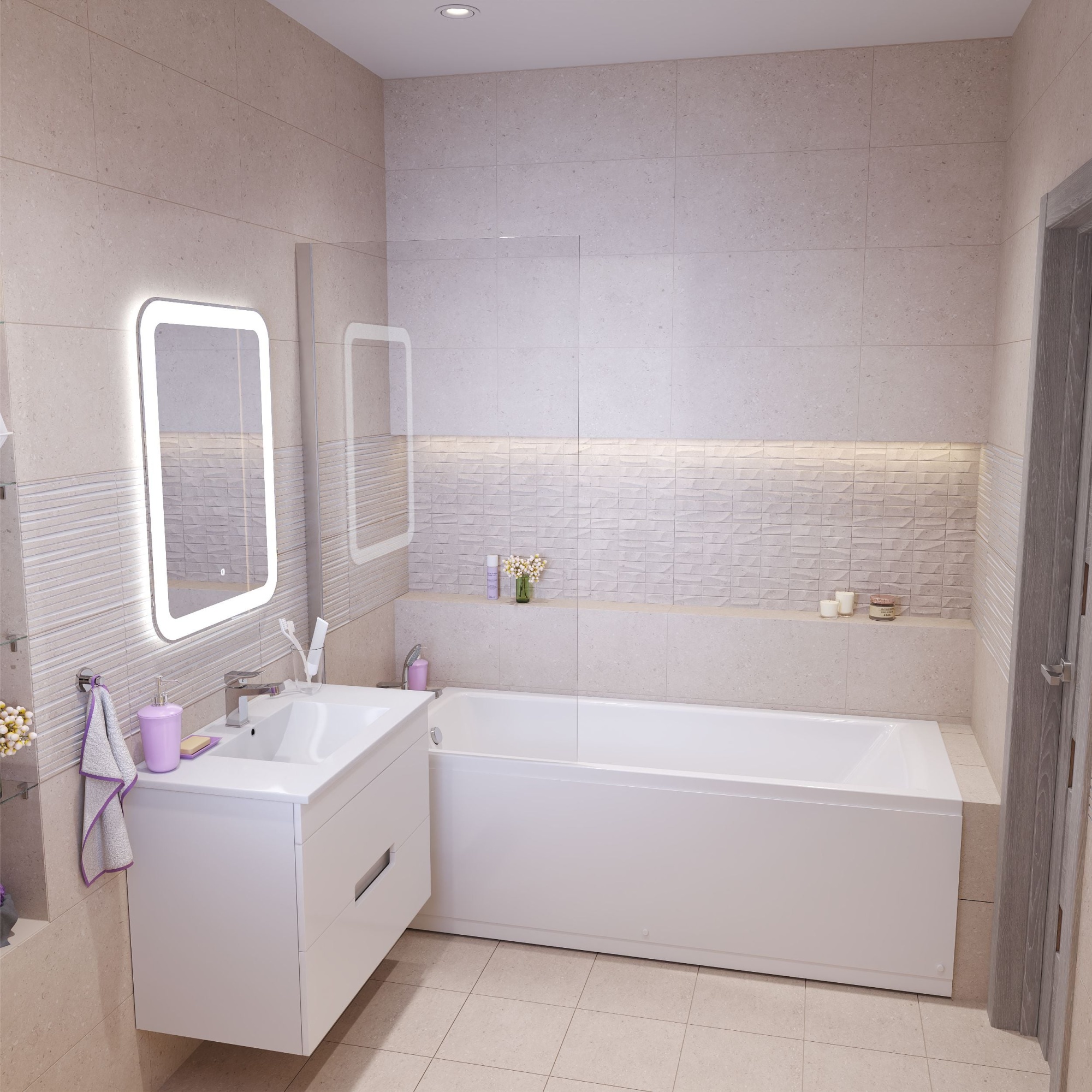 Прямоугольная ванна Nova Style 150*70