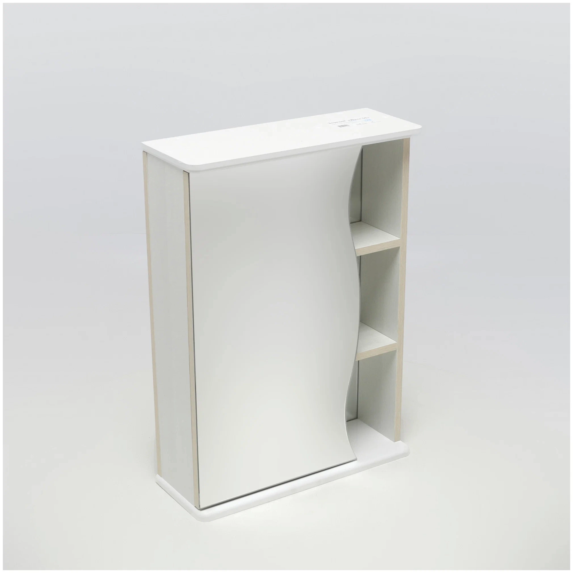 Шкаф-зеркало EvaGold Wave 55 (Сосна Карелия)