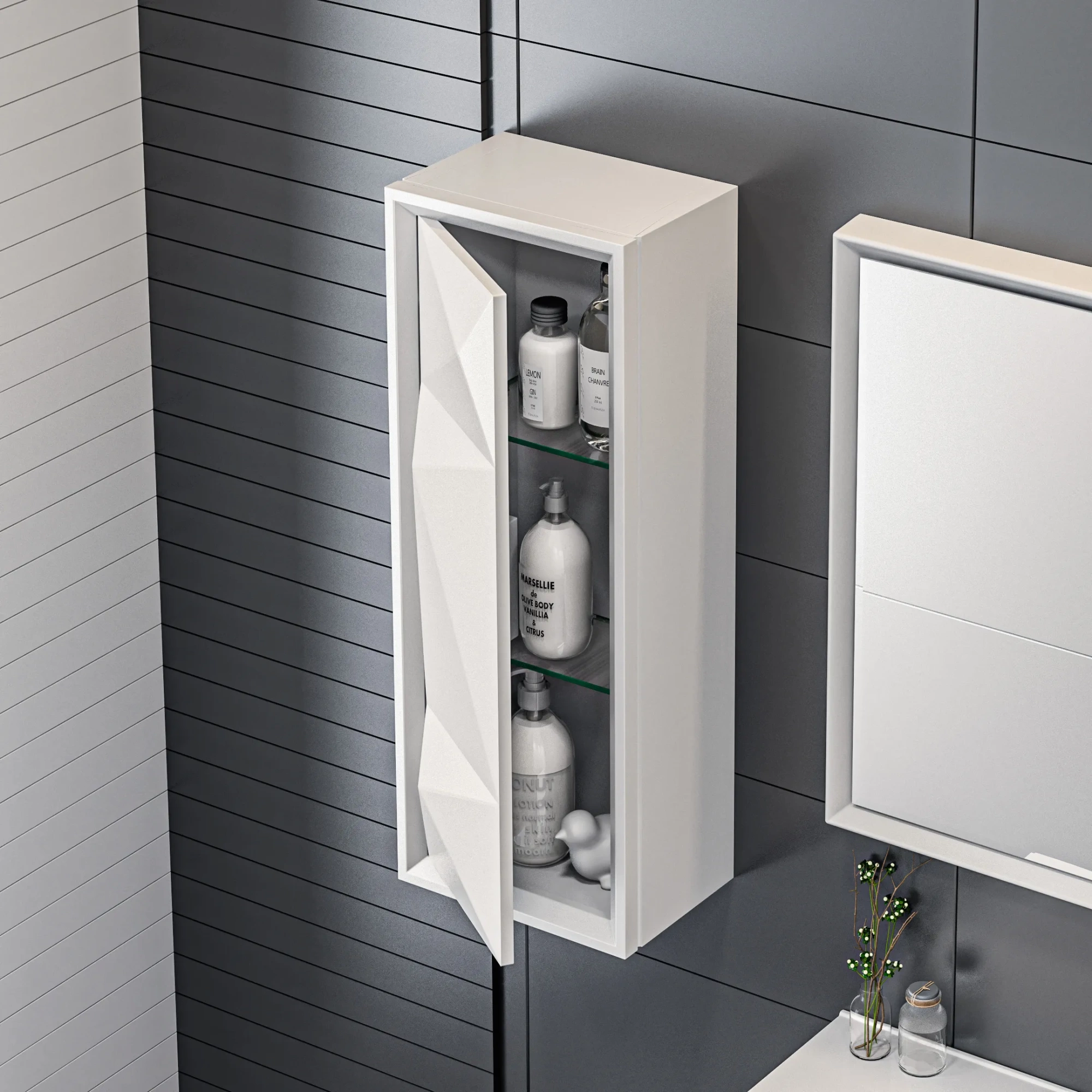 Пенал Marka One Romb 30П 1д. White R