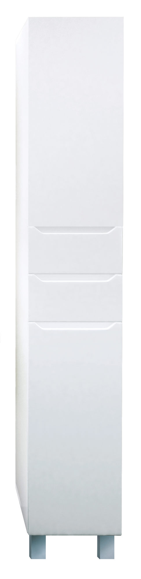 Пенал 1Marka Кода 35Н 2д. 2в.я. Белый глянец