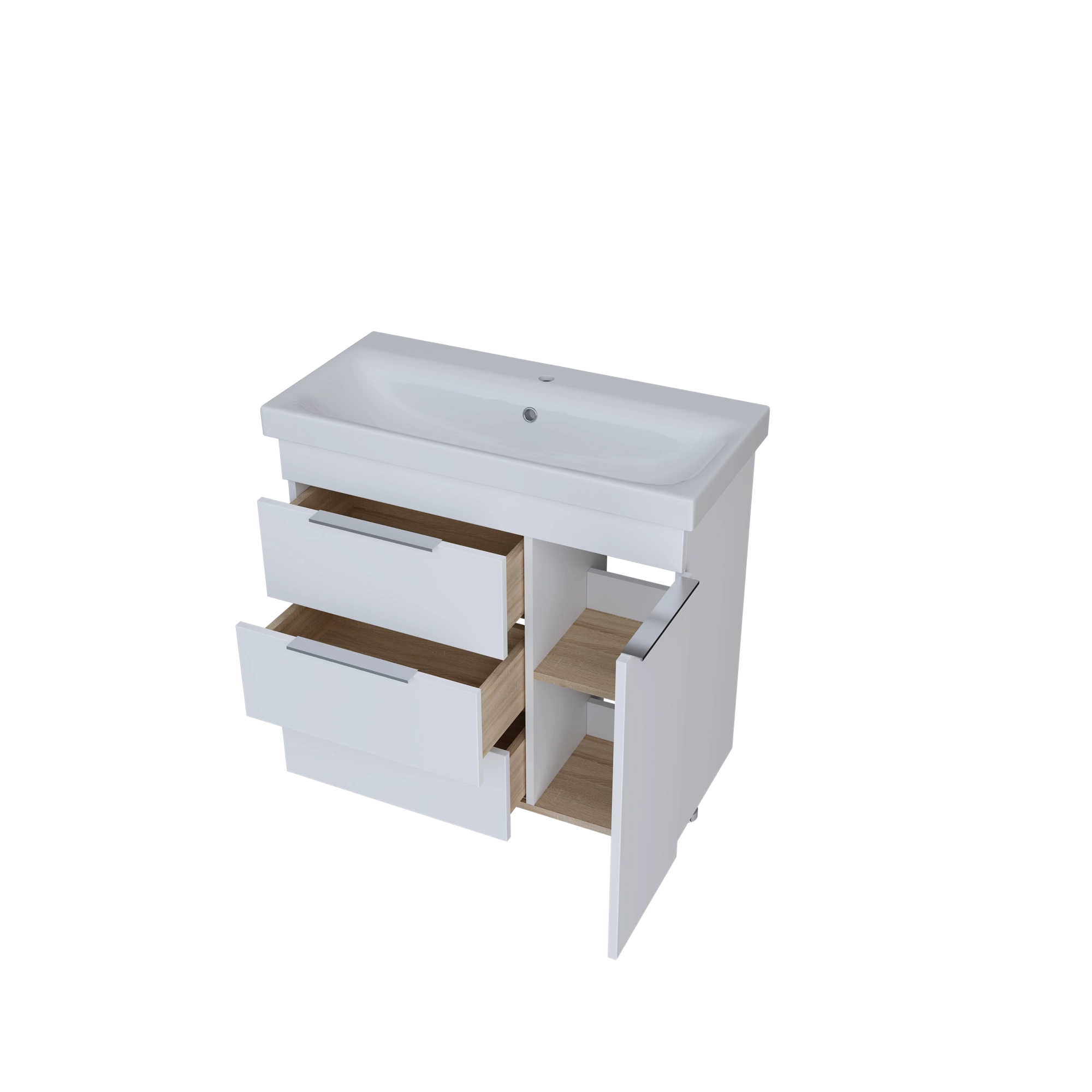 Тумба 1Marka Gaula 80Н 3я 1д White