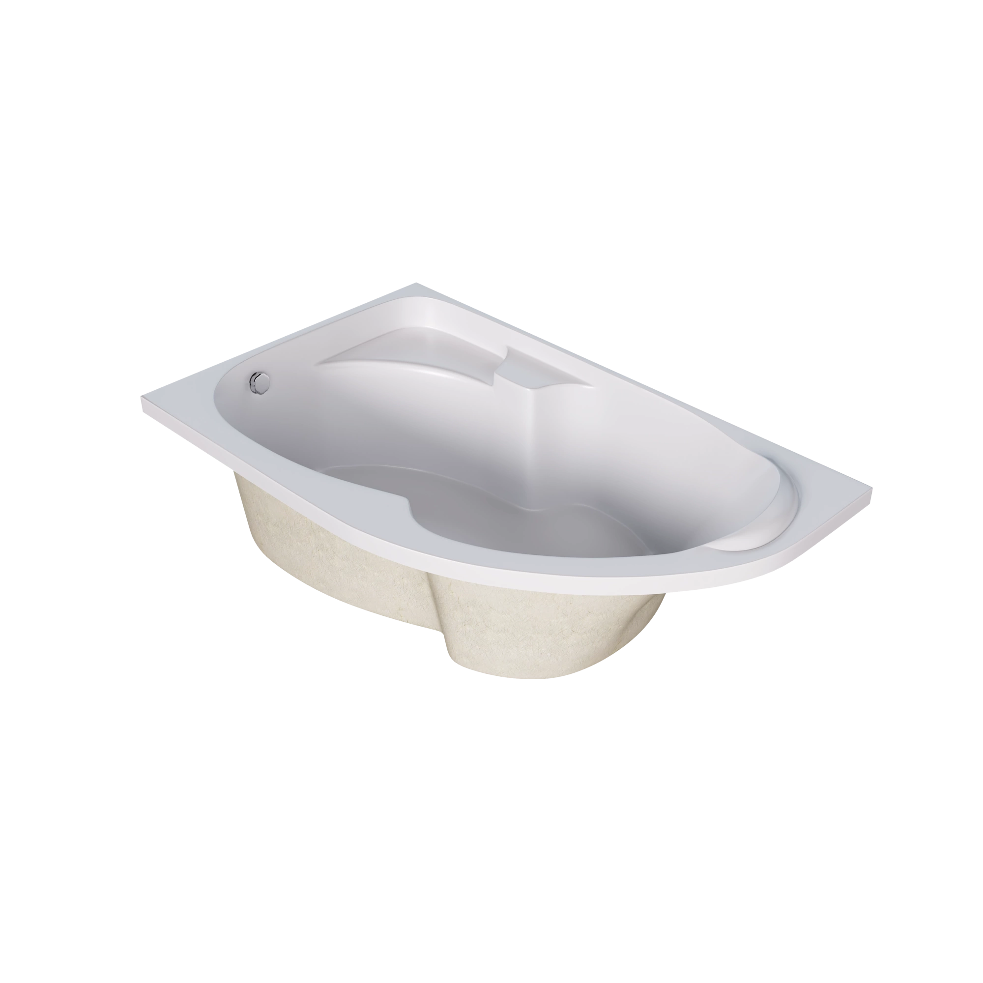 Акриловая ванна 1Marka Diana 160*100 L левая