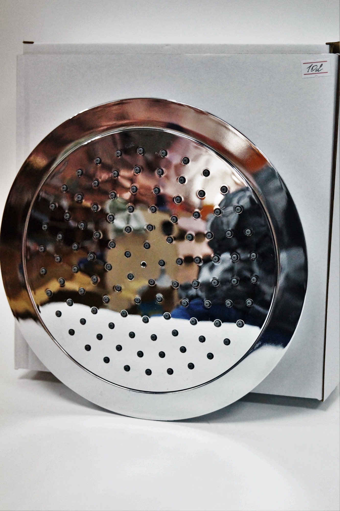 Тропический душ, 240мм, круглая хромированная лейка