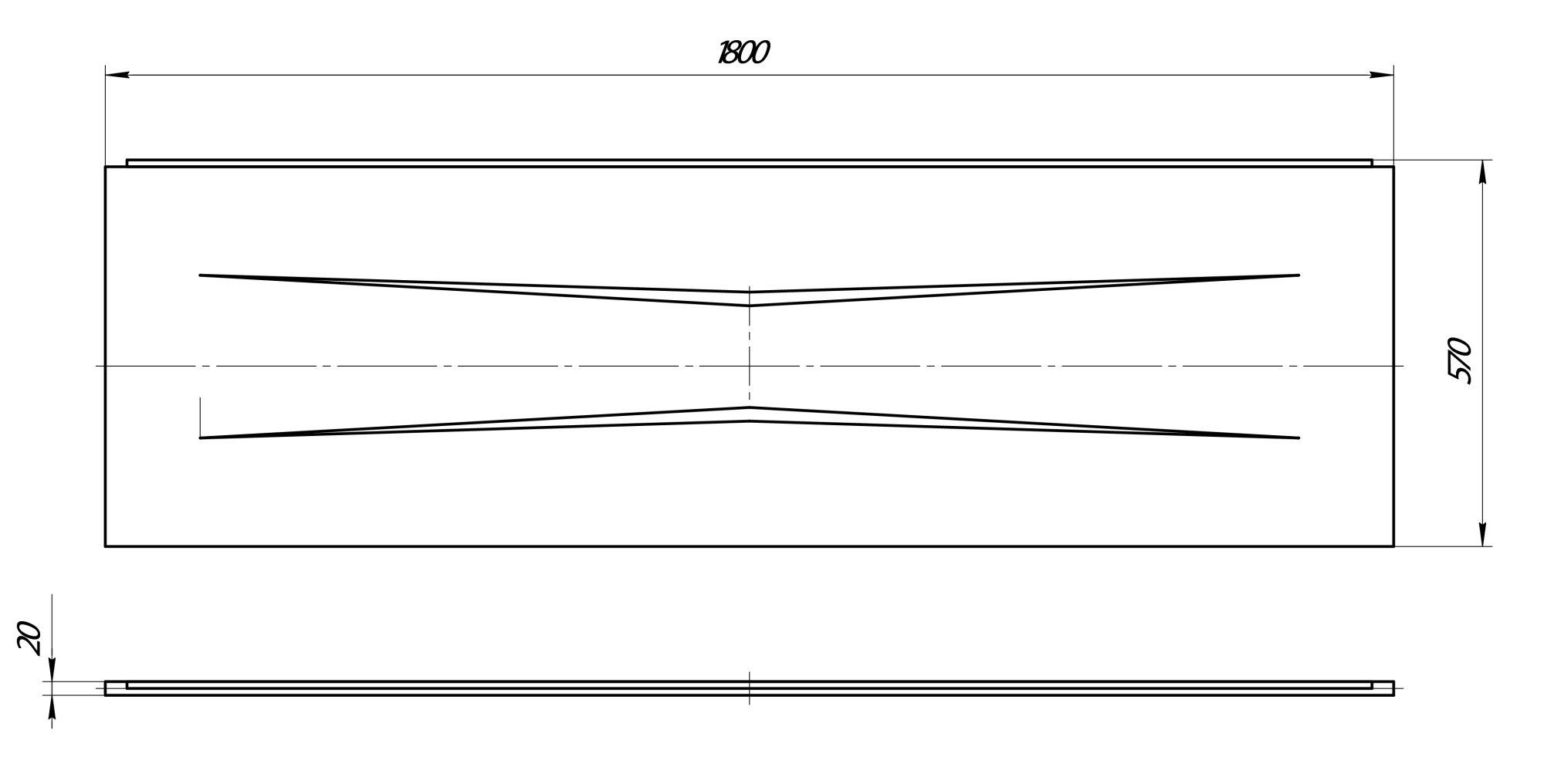 Фронтальная панель для ванны Marka One Raguza 180x80