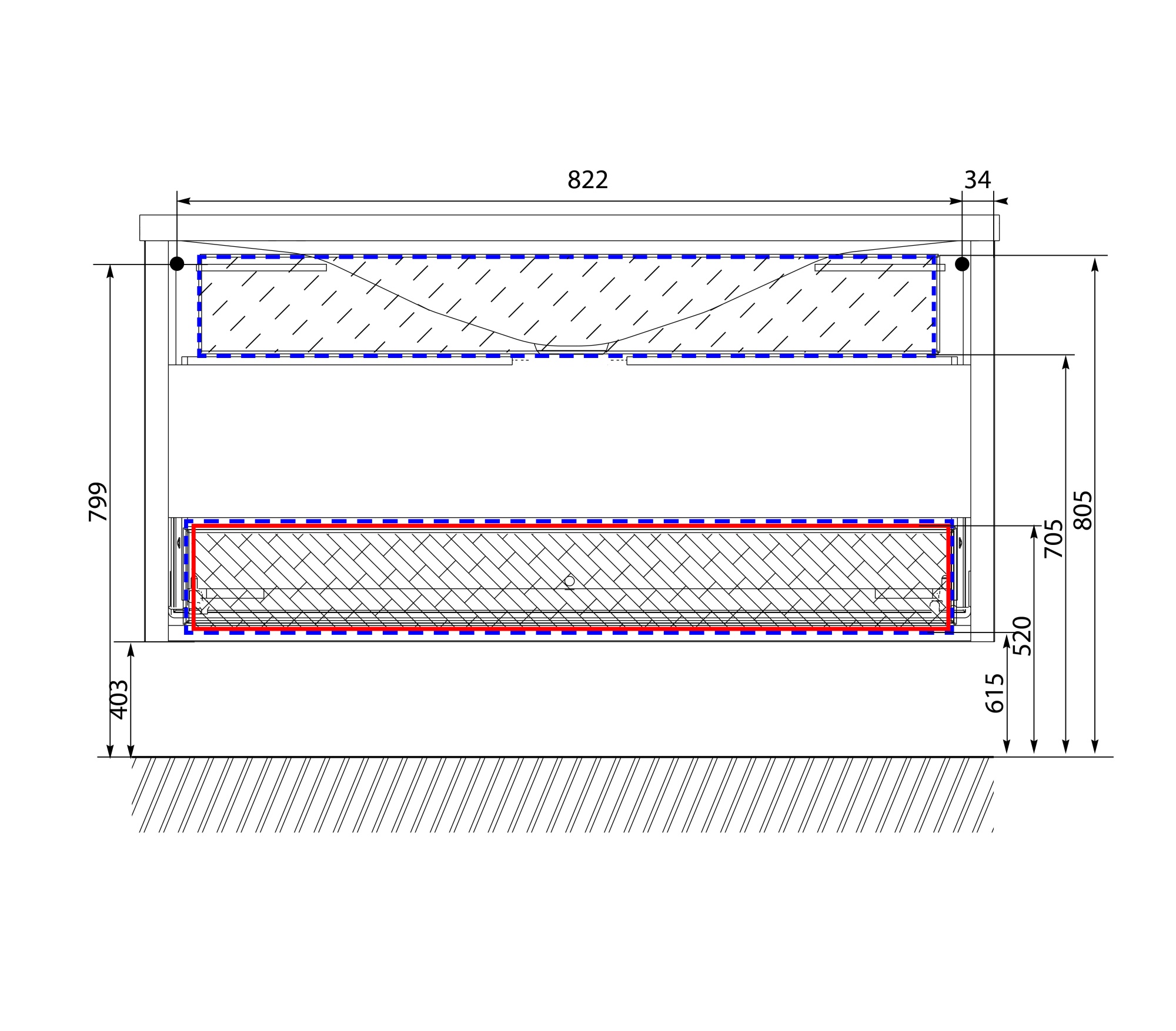 Тумба Marka One Romb 90П 1в.я. White