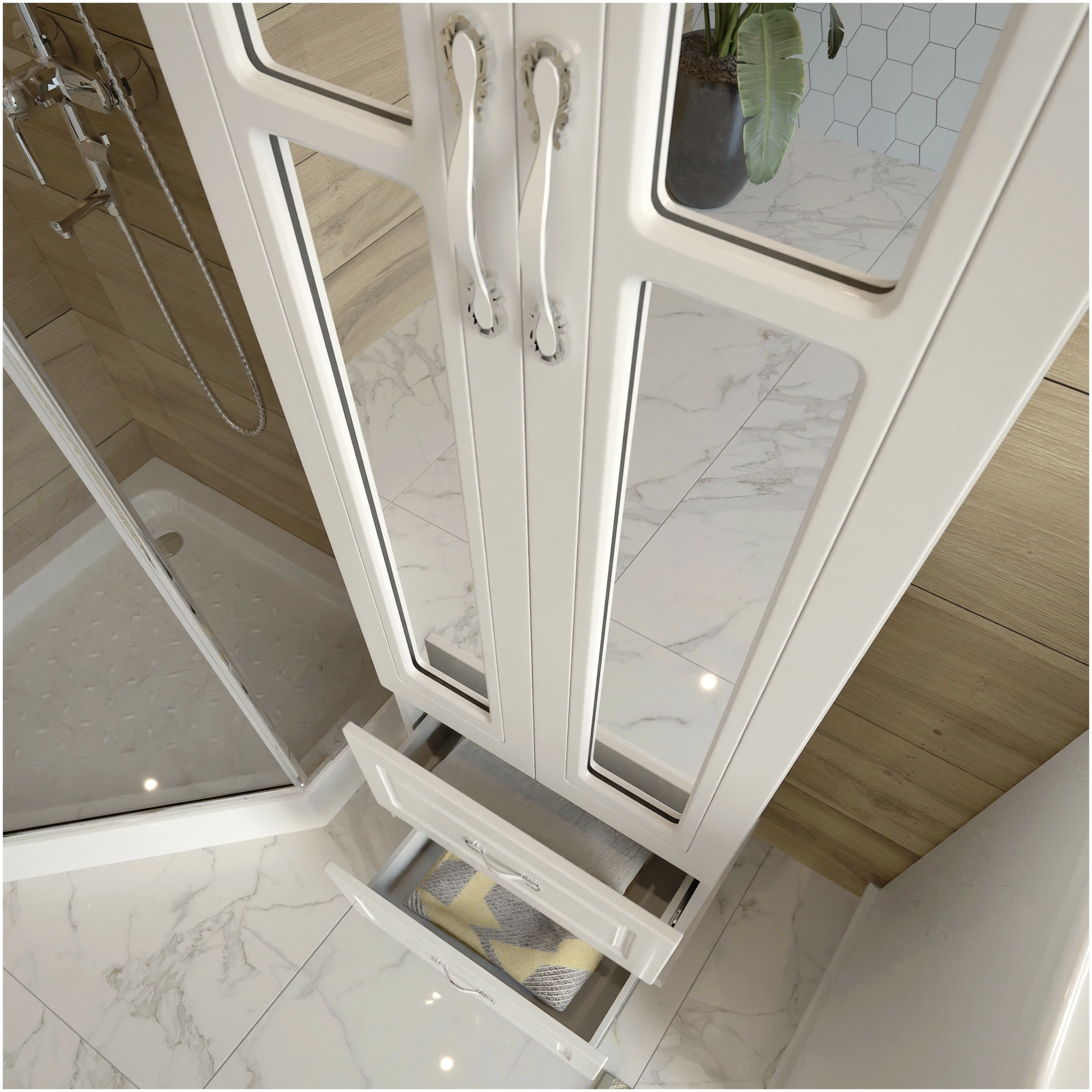 Шкаф-пенал EvaGold Giovanni 50