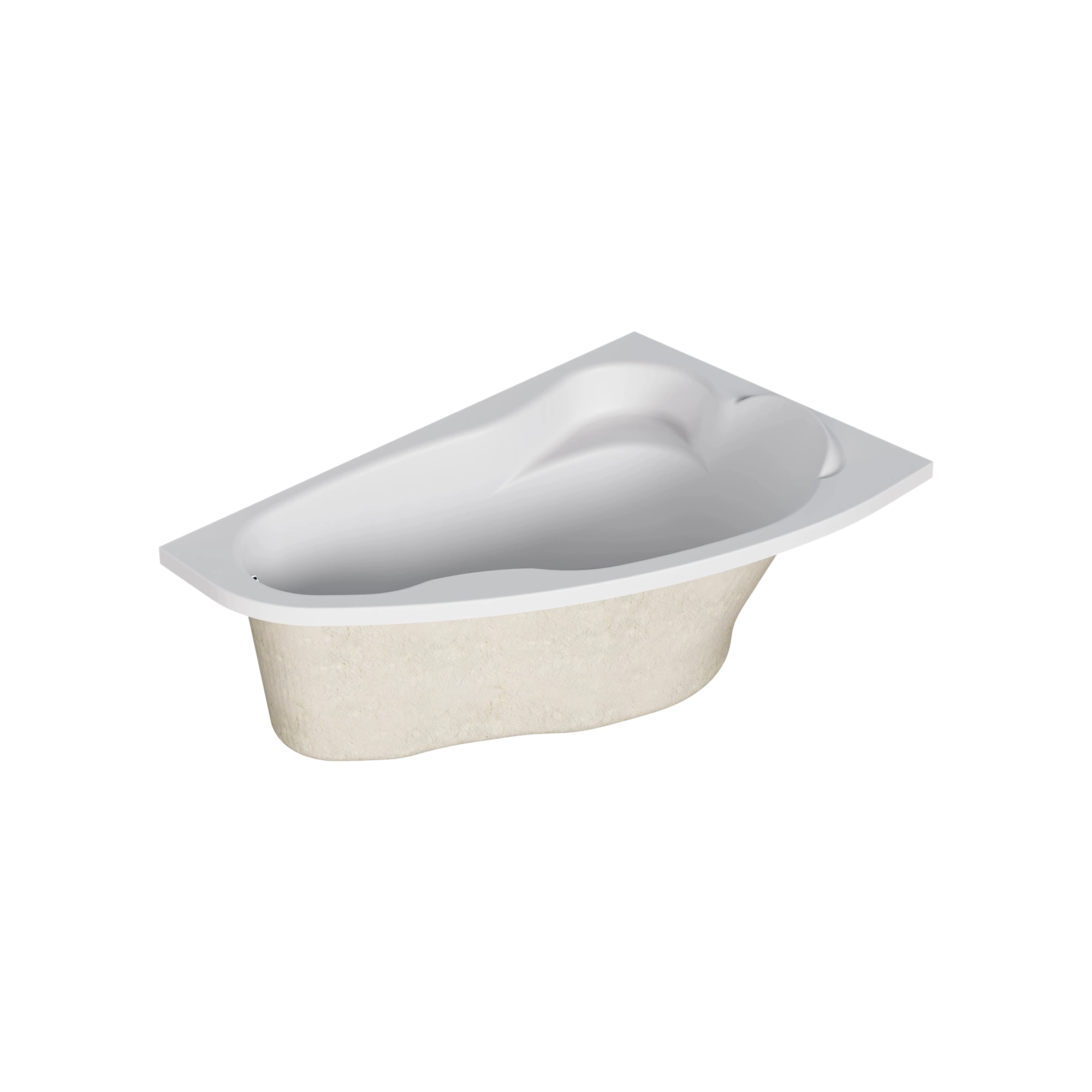 Акриловая ванна Marka One Lil 140*90 R правая