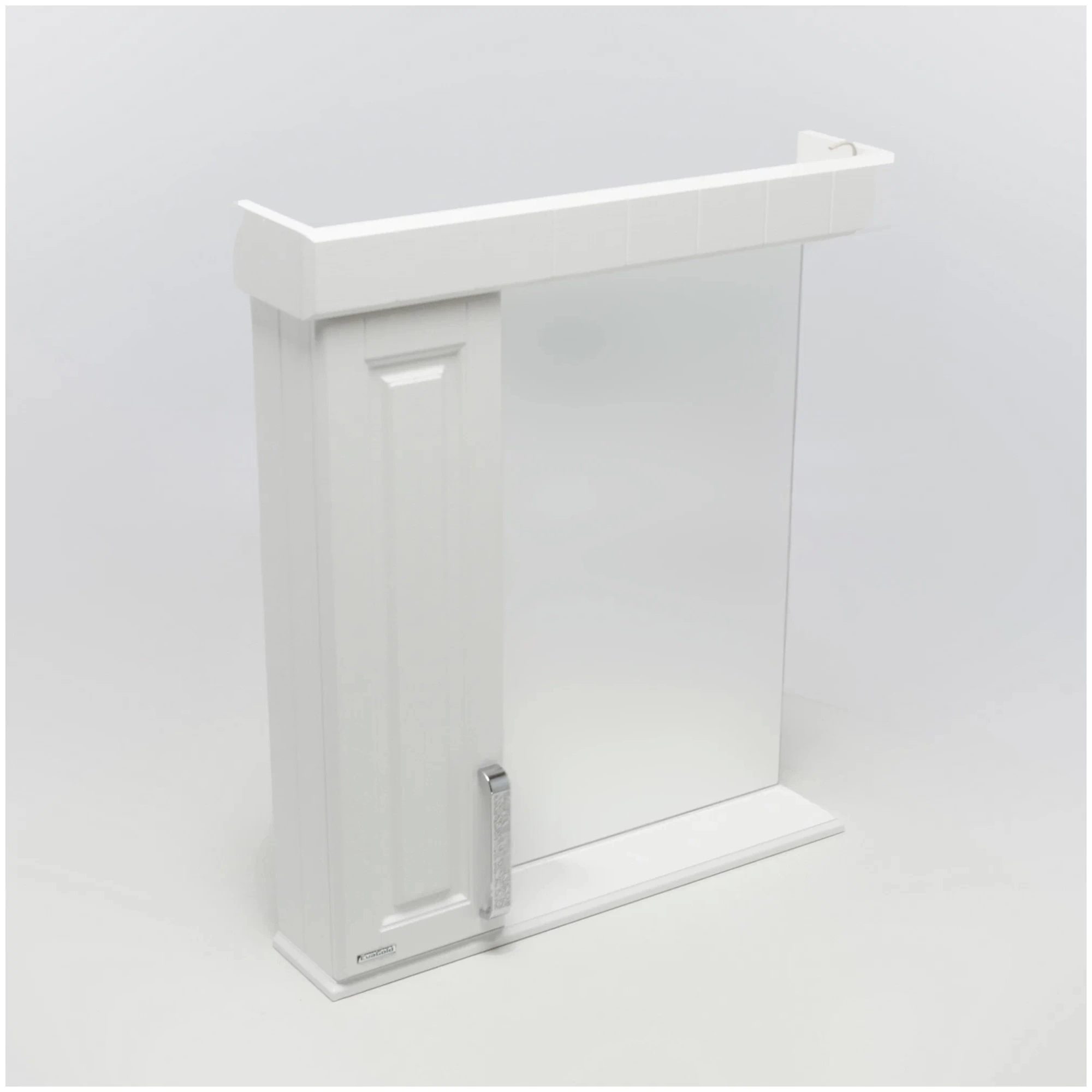 Шкаф-зеркало EvaGold Paradiz 70 белое дерево