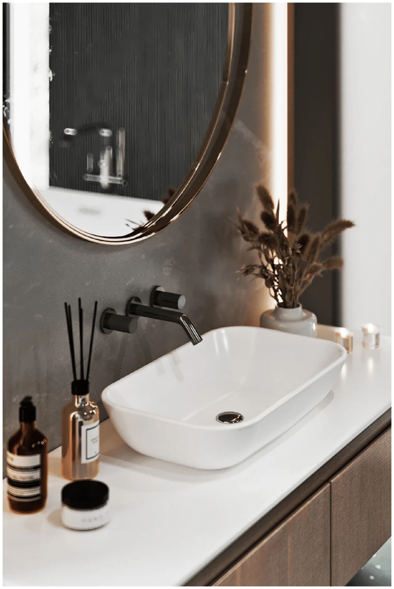 Раковина Sanita Luxe Infinity 60 см