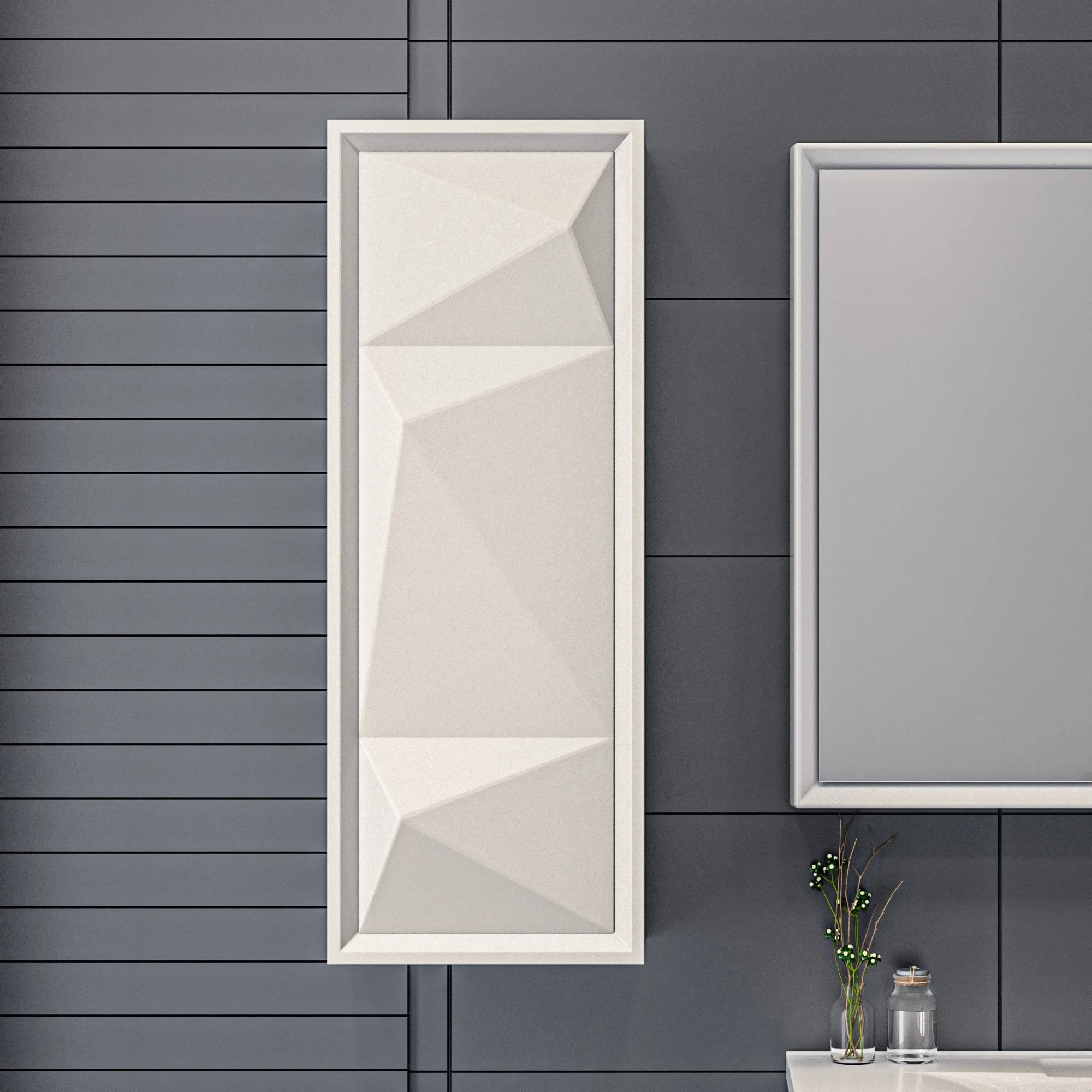 Пенал Marka One Romb 30П 1д. White L