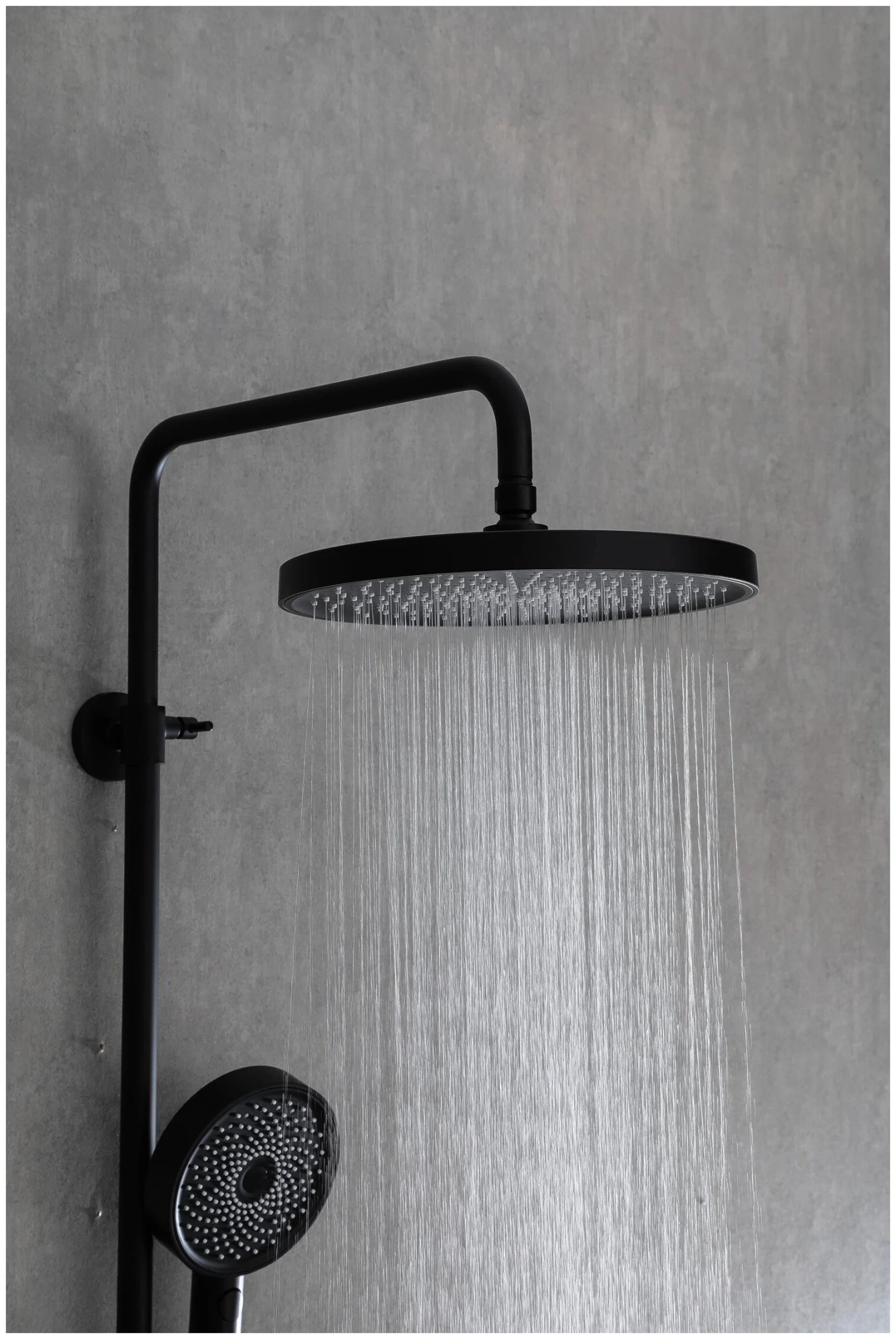 Душевая система с термостатом Gappo G95 G2495-86 черный матовый