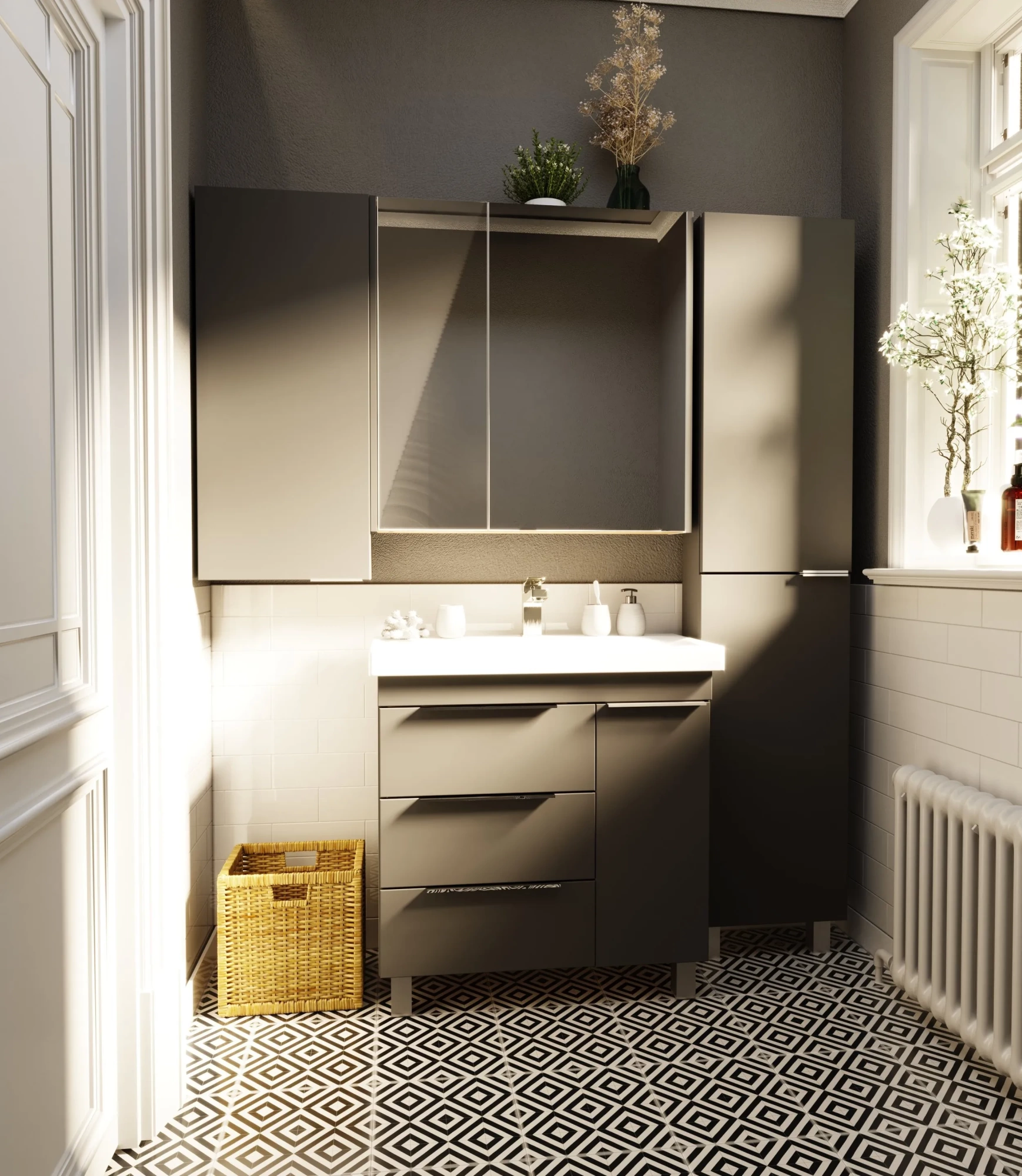 Пенал 1Marka Gaula 40П 1д.Black