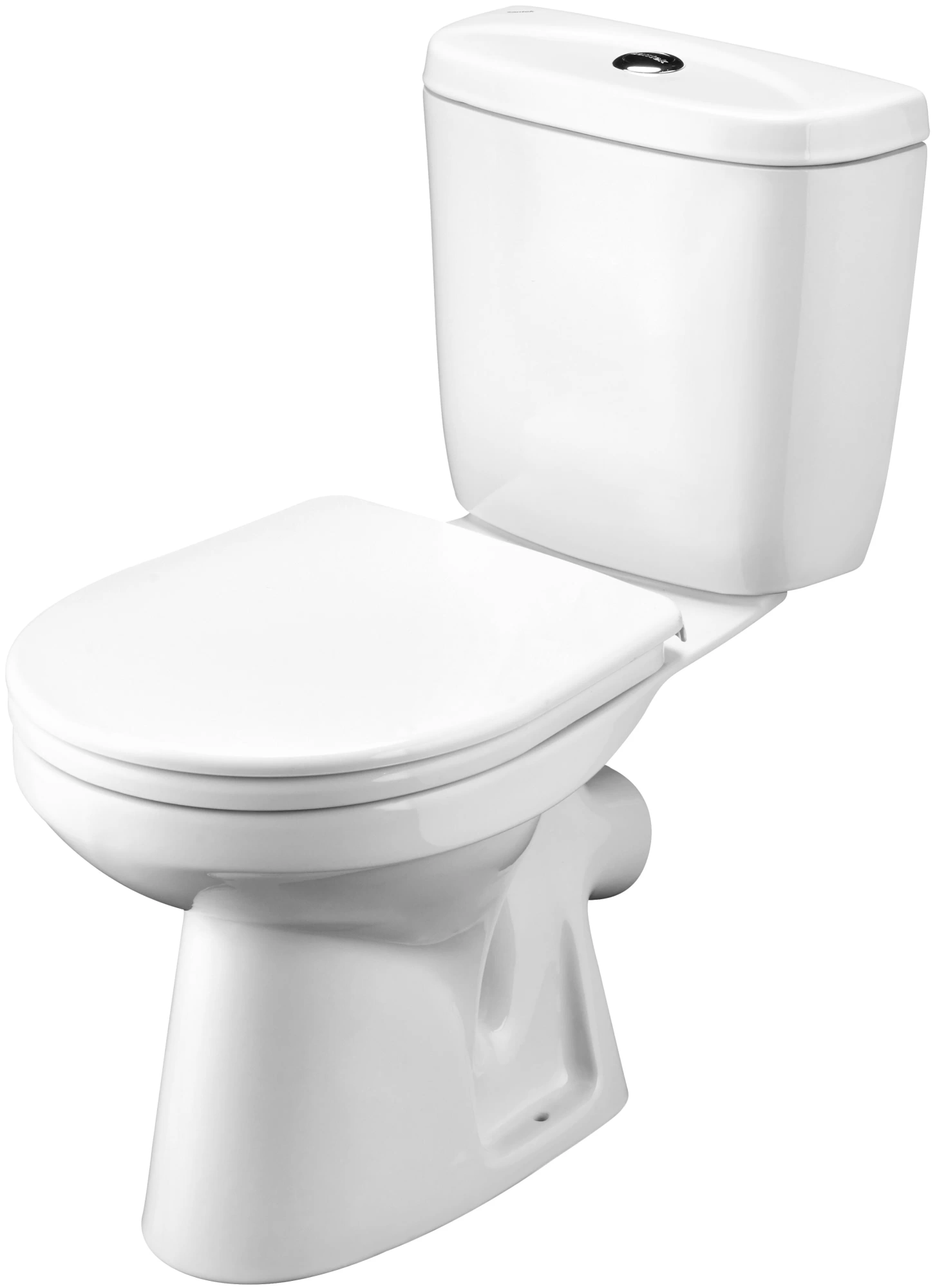 Унитаз-компакт Santek Анимо, косой выпуск, 2 режима, дюропласт 1.WH30.2.134