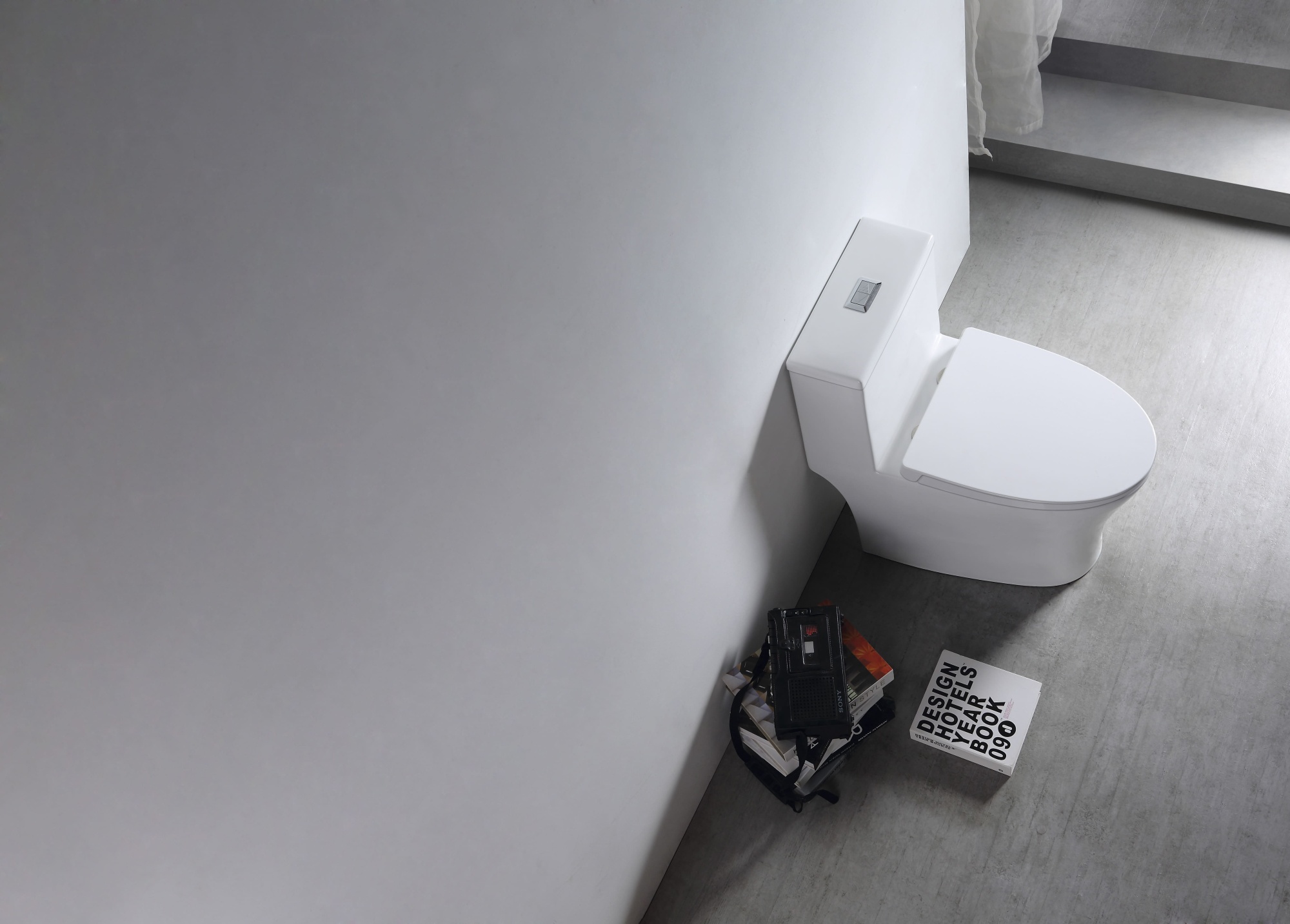 Унитаз-монолит безободковый EvaGold SM9609