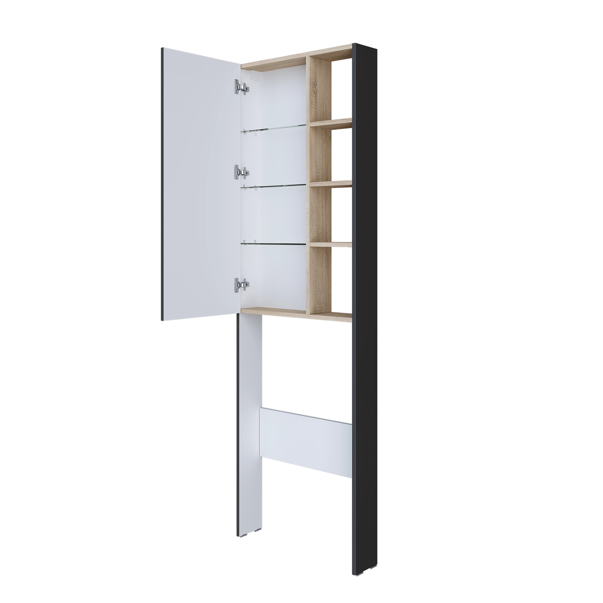 Шкаф 1Marka Gaula 60Н 1д.Black