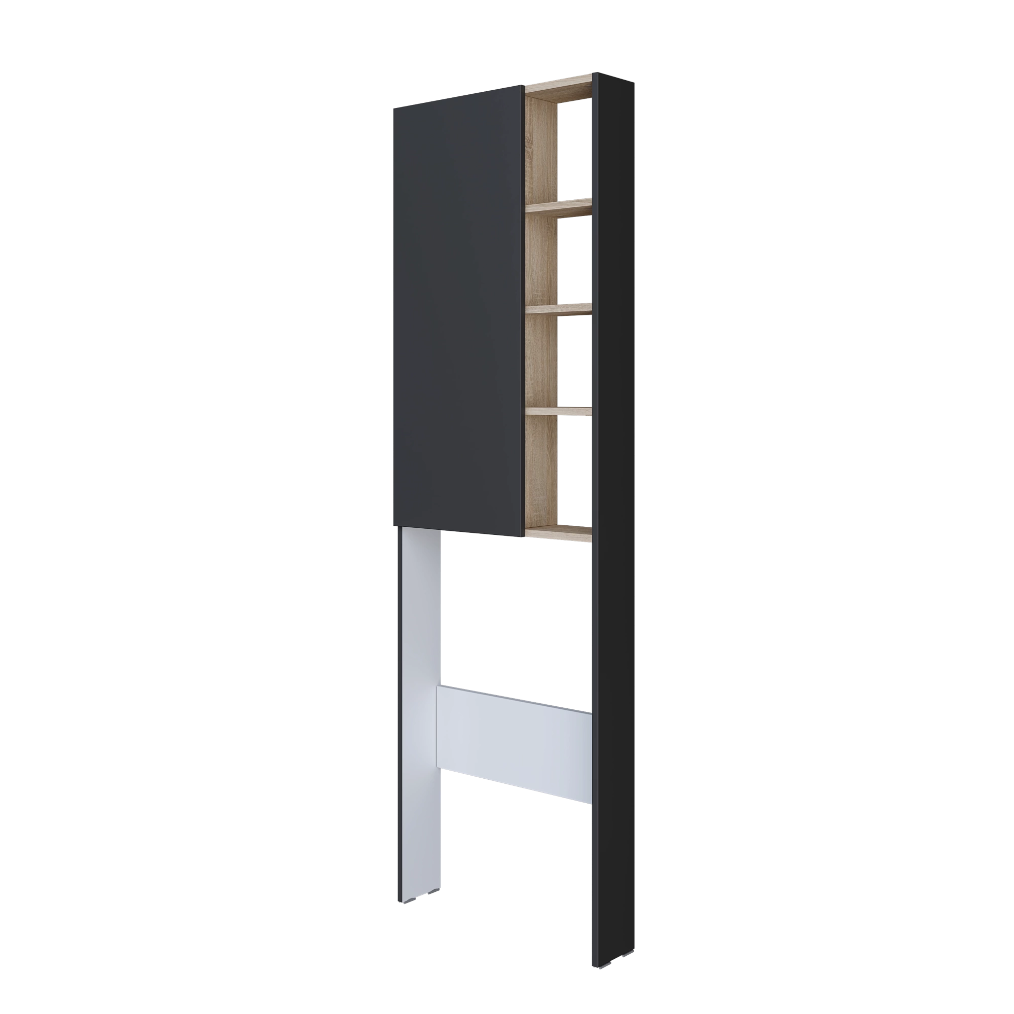 Шкаф 1Marka Gaula 60Н 1д.Black